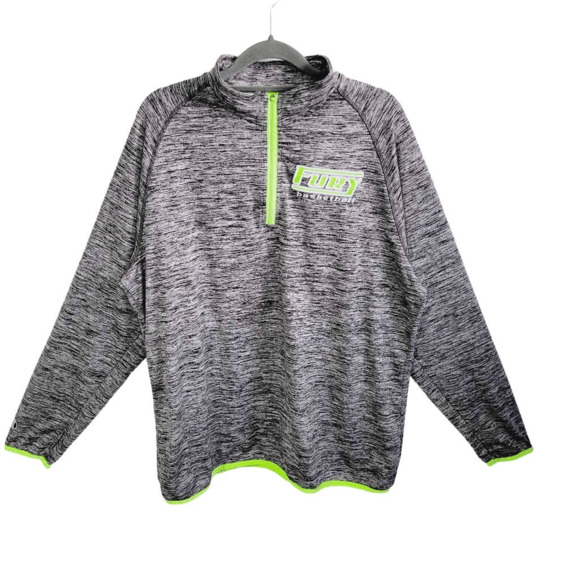 Holloway Women's Quarter Zip Fury Basketball Sweater Gray Size XL - Picture 1 of 4